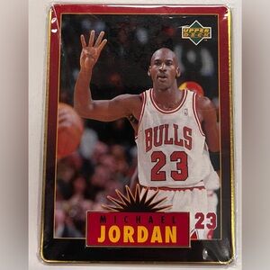 1996-97 Upper Deck Basketball Metal #5
Michael Jordan Chicago Bulls Sealed
